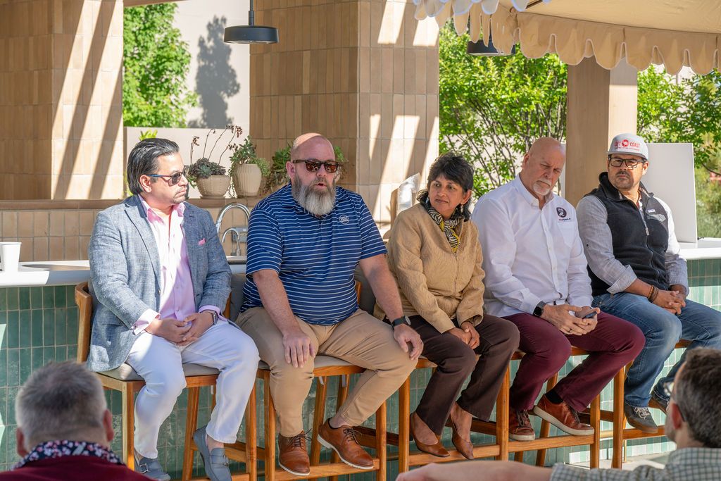 John Tan on an AI panel at the Napa Valley Hospitality Forum